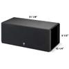 Focal Vestia Center 2-Way Center Channel Loudspeaker Finished in Black - Sold Individually view 3