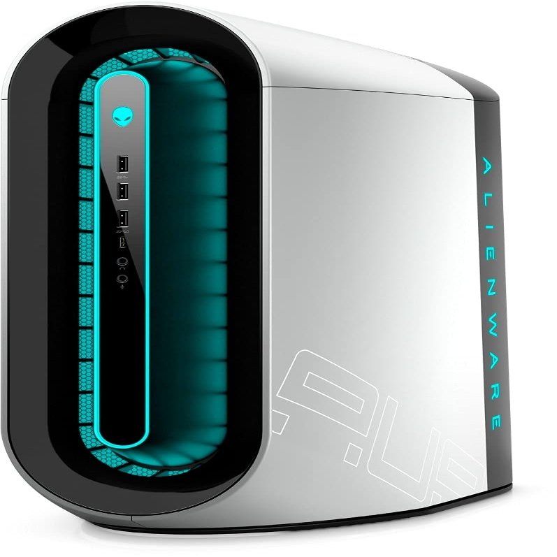 Dell Alienware Aurora R12 Desktop | Core i5-11400F - 1TB SSD + 1TB HDD Hard Drive - 16GB RAM - Nvidia GeForce GTX 1660 Ti | 6 cores @ 4.4 GHz - 4GB GDDR6 Win 11 Home White (Renewed)