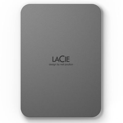 LaCie Mobile Drive Secure, 5 TB, Portable External Hard Drive 2.5 Inch Mac & PC Space Grey (STLR5000400)