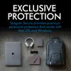 LaCie Mobile Drive Secure, 5 TB, Portable External Hard Drive 2.5 Inch Mac & PC Space Grey (STLR5000400) view 4