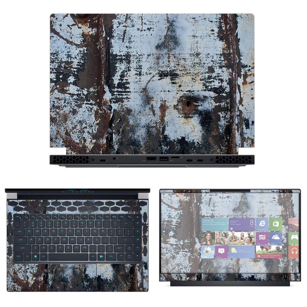 Decalrus - Protective Decal Skin Sticker for The Alienware x14 R1 14 (14" Screen) case Cover wrap ALx14_R1-129
