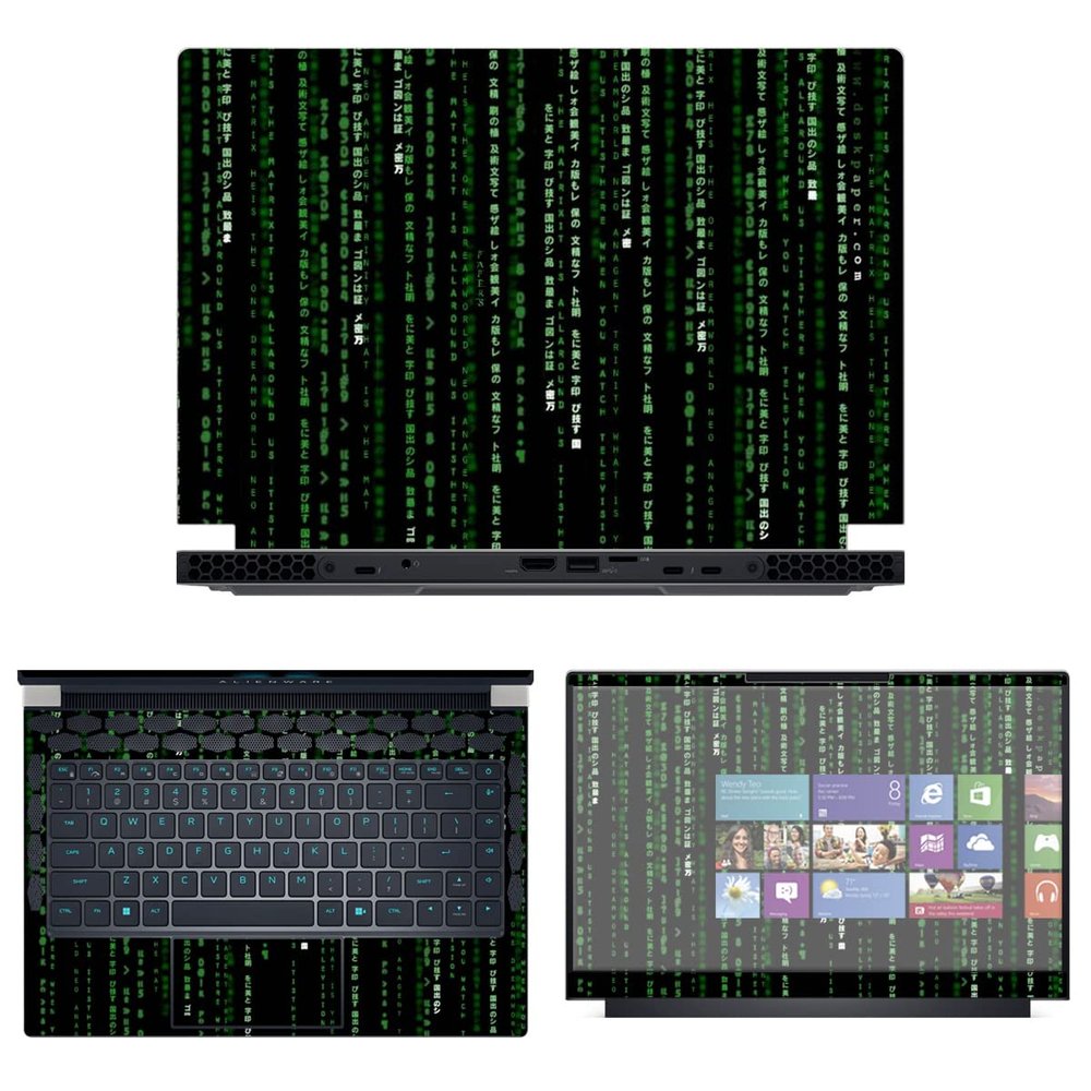 Decalrus - Protective Decal Skin Sticker for The Alienware x14 R1 14 (14" Screen) case Cover wrap ALx14_R1-38