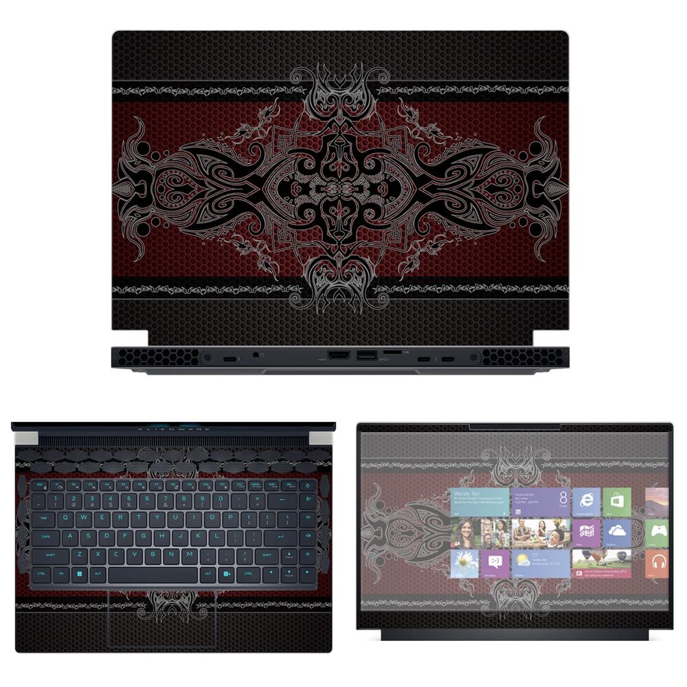 Decalrus - Protective Decal Skin Sticker for The Alienware x14 R1 14 (14" Screen) case Cover wrap ALx14_R1-98