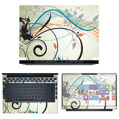 Decalrus - Protective Decal Skin Sticker for The Alienware x14 R1 14 (14" Screen) case Cover wrap ALx14_R1-200