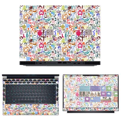 Decalrus - Protective Decal Skin Sticker for The Alienware x14 R1 14 (14" Screen) case Cover wrap ALx14_R1-13