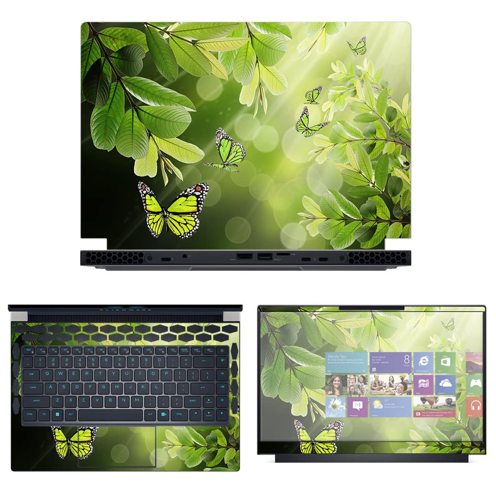 Decalrus - Protective Decal Skin Sticker for The Alienware x14 R1 14 (14" Screen) case Cover wrap ALx14_R1-132