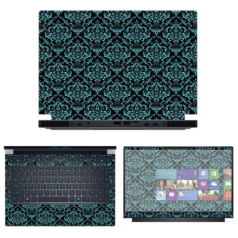 Decalrus - Protective Decal Skin Sticker for The Alienware x14 R1 14 (14" Screen) case Cover wrap ALx14_R1-156