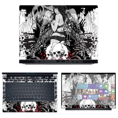 Decalrus - Protective Decal Skin Sticker for The Alienware x14 R1 14 (14" Screen) case Cover wrap ALx14_R1-23