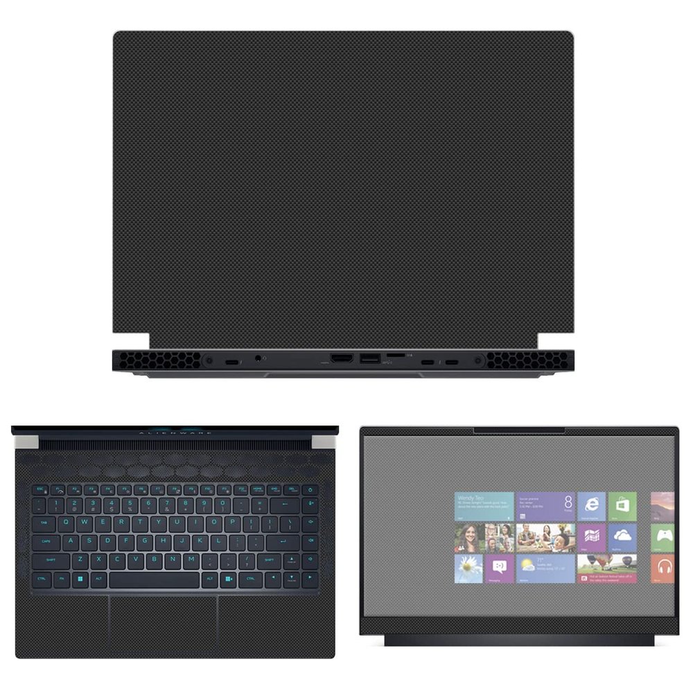 Decalrus - Protective Decal Skin Sticker for The Alienware x14 R1 14 (14" Screen) case Cover wrap ALx14_R1-17