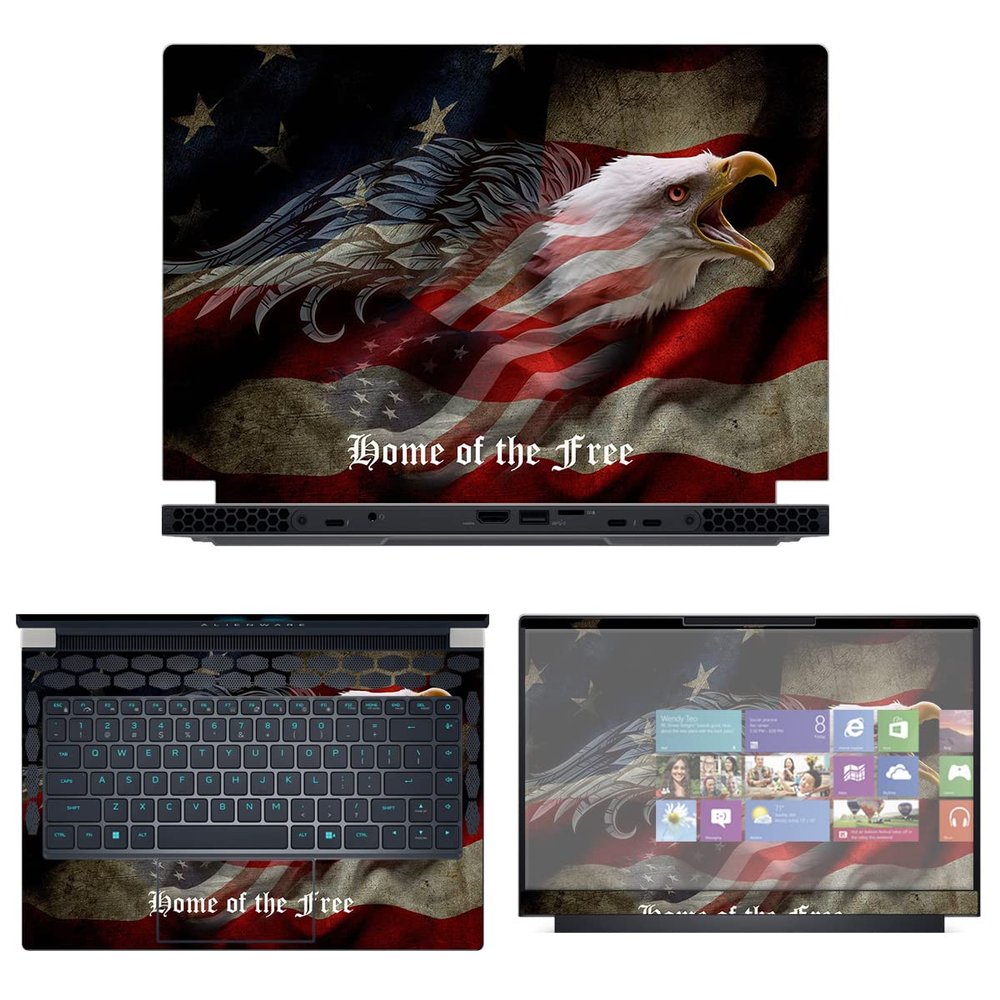 Decalrus - Protective Decal Skin Sticker for The Alienware x14 R1 14 (14" Screen) case Cover wrap ALx14_R1-192