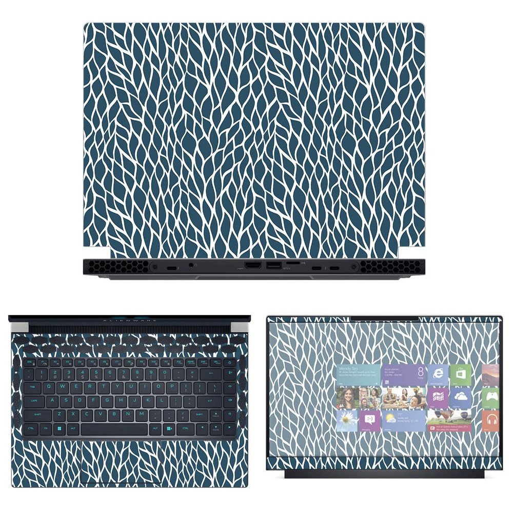 Decalrus - Protective Decal Skin Sticker for The Alienware x14 R1 14 (14" Screen) case Cover wrap ALx14_R1-227