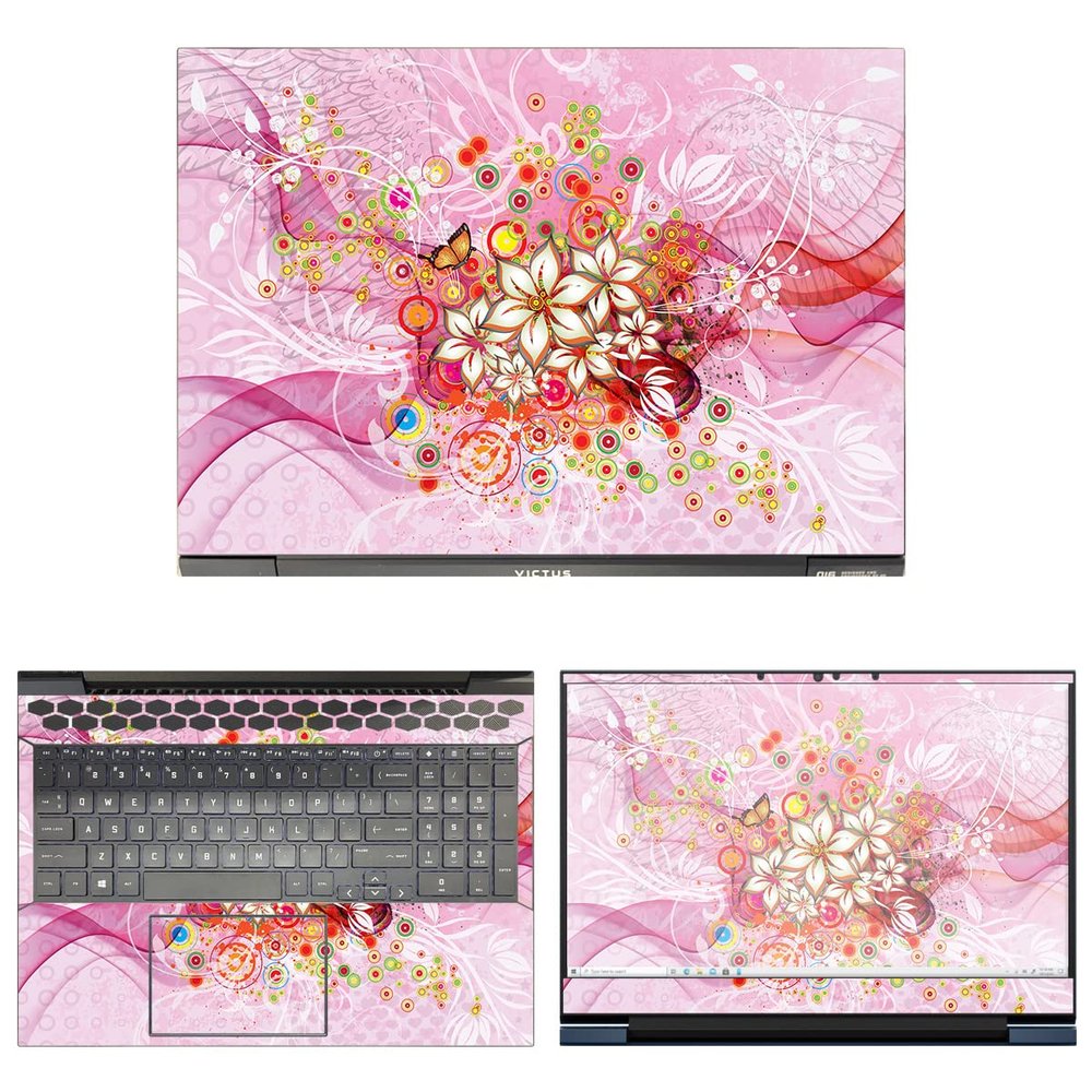 Decalrus - Protective Decal Sticker for The HP Victus Gaming Laptop (16.1" Screen) case Cover wrap HPvictus16_gaming-179
