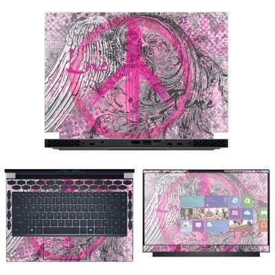 Decalrus - Protective Decal Skin Sticker for The Alienware x14 R1 14 (14" Screen) case Cover wrap ALx14_R1-130