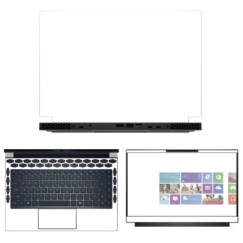 Decalrus - Protective Decal Skin Sticker for The Alienware x14 R1 14 (14" Screen) case Cover wrap ALx14_R1-79