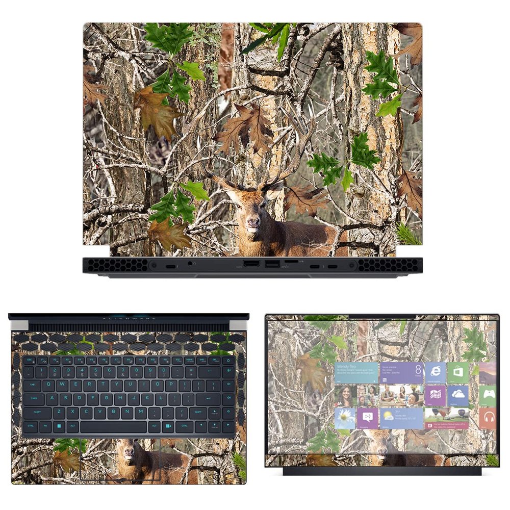 Decalrus - Protective Decal Skin Sticker for The Alienware x14 R1 14 (14" Screen) case Cover wrap ALx14_R1-217