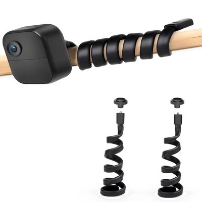 Mippko 2 Pack Flexible Gooseneck Twist Mount for Blink, Compatible with Outdoor/XT3/XT2/Mini Cameras, 27.5in Length