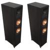 Klipsch Reference Premiere RP-8000F II 2.0 Dual Floorstanding Speaker Pair with Larger 90 x 90 Hybrid Tractrix Horn, 8 Cerametallic Woofers for Premium Home Theater Sound in Ebony view 1