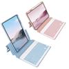 Keyboard Case Compatible with iPad Air 5th 4th Generation 10.9", Pro 11" Keyboard Case Detachable Magnetic Clear Cover Slim Folio Smart Cover Magic Keyboard,LightBlue view 1
