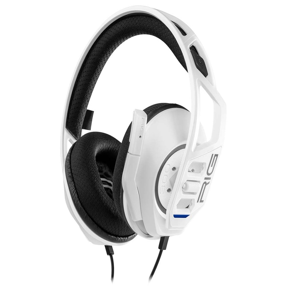 Nacon RIG 300PRO HS Series Gaming Headphones White for Playstation 4 and Playstation 5