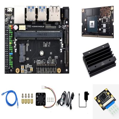 Alternative Solution of B01 Kit with Carrier Board and Jetson Nano Module, Development/Expansion Kit Compatible with Both Jetson Nano and Jetson Xavier NX and Camera @XYGStudy (Jetson-Nano-DEV-KIT-B)