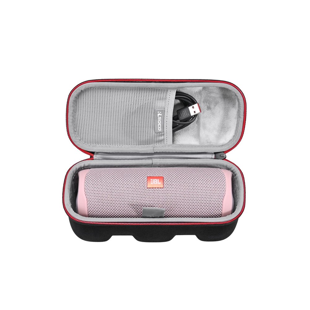 RLSOCO Case for Audio Speakers,Hard Case for JBL Flip 5/Flip 7/Flip 6/Flip 4/Flip Essential 2/Flip Essential Waterproof Portable Bluetooth Speaker & JBL Tuner 3/2 Portable DAB DAB+ FM Radio (Black)