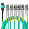 10Gtek MPO (F) to 12x LC OM3 Multi-Mode Fan-Out Patch Cord, 10 ft/3 m, Breakout 0.5m view 4