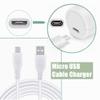 CJP-Geek 5ft White Micro USB to USB Cable Replacement for Barnes Noble Nook Wi-fi Digital The Simple Touch Reader/Kobo VOX Digital Ereader, Kobo Arc, Kobo Touch, Kobo Glo, Kobo Mini view 3
