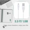 CJP-Geek 5ft White Micro USB to USB Cable Replacement for Barnes Noble Nook Wi-fi Digital The Simple Touch Reader/Kobo VOX Digital Ereader, Kobo Arc, Kobo Touch, Kobo Glo, Kobo Mini view 4