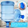 Water Jug Caps 5 Gallon Reusable Silicone - Strong Sealing no Spill Top Lid Cover 55mm Bottles for Outdoor & Kitchen - Pack by 4 view 2