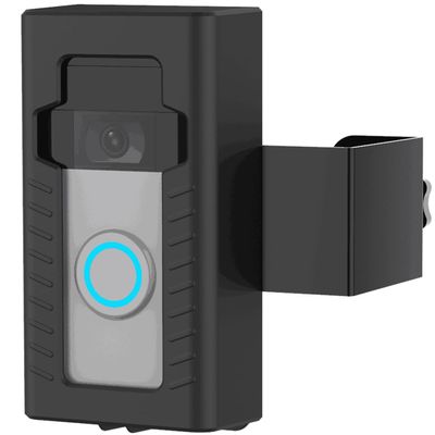 SZAOYU Anti-Theft Doorbell Door Mount,No-Drill Mounting Bracket for Video Doorbell Cover Holder Not Block Doorbell Sensor