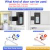 SZAOYU Anti-Theft Doorbell Door Mount,No-Drill Mounting Bracket for Video Doorbell Cover Holder Not Block Doorbell Sensor view 3