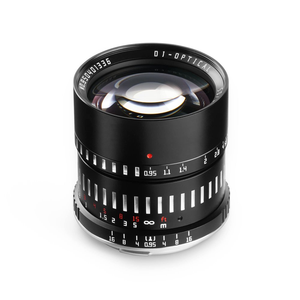 TTArtisan 50mm F0.95 APS-C Portrait-Length Manual Lens Accessory for Fuji X Mount Compatible Cameras with X-A1 X-A10 X-A7 X-M1 X-H1 X-T20 X-T100 X-200 X-T30 X-PR01 X-PR03 X-E1 X-E2S X-E3 XS10