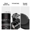 TTArtisan 50mm F0.95 APS-C Portrait-Length Manual Lens Accessory for Fuji X Mount Compatible Cameras with X-A1 X-A10 X-A7 X-M1 X-H1 X-T20 X-T100 X-200 X-T30 X-PR01 X-PR03 X-E1 X-E2S X-E3 XS10 view 3