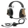 HEARFALCOM Comta III (Comta ii Headset Upgrade Version) Tactical Airsoft Sports Noise-Cancelling Pickup Silicone Earmuffs Shooting Headset (CB) view 1