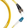 Eardion LC to ST Fiber Patch Cable, 3M(9.84ft) Single Mode Duplex Fiber Jumper 9/125um OS1 LSZH - LC ST Singlemode Duplex Patch Cords (3M) view 3