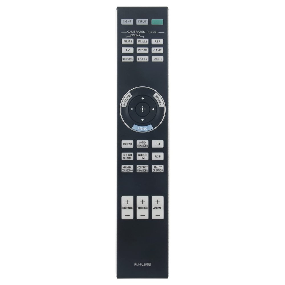 PERFASCIN RM-PJ25 Projector Remote Control for Sony VPL-HW45 VPL-HW45ES VPL-HW55ES VPL-HW65 VPL-VW285ES VPL-VW295ES VPL-VZ1000 VPL-VZ1000ES VPL-GTZ1 VPL-HW40ES