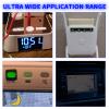 Birllaid Light Dimming Stickers,4Pcs Light Blocking Stickers LED Cover Filters, 8 X 4 Inch Light Dimming Sheets for Electronics,Alarm Clock, Radio, Cable Box, Monitor, LED Number Readable view 4
