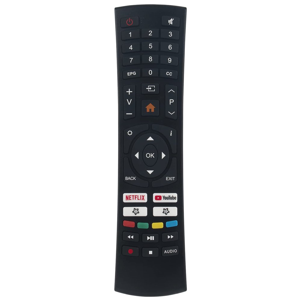 PERFASCIN Replacement Remote Control fit for SANSUI Smart LED TV ES32S1N S32P28N S40P28FN Also Works for Caixun TV EC32S2N & fit for Bolva 50MVT20