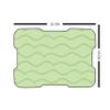 Bonamaison, Digital Printed Mouse Mat Non-Slip Backing for Office and Home Size 22x18cm view 4
