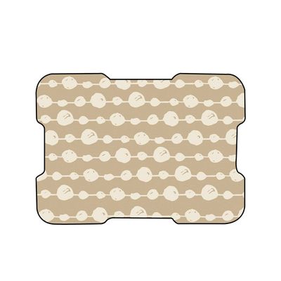 Bonamaison, Digital Printed Mouse Mat Non-Slip Backing for Office and Home Size 22x18cm