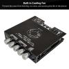Bluetooth 5.0 Amplifier Board, 160W 160W 220W BT Power Amplifier Board Stereo 2.1 Channel Built in Cooling Fan USB Amplifier Board for DIY Sound System view 4