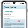 Verisana Vitamin B12 Test Determine Your Vitamin B12 Value Easily & Conveniently from Home Analysis by CLIA-Certified Lab view 2