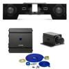 Alpine S-DB8V-TRK Dual 8" Halo S-Series Preloaded Truck Subwoofer Enclosure S-A60M S-Series 600 Watt Mono Amp, RUX-KNOB.2 and 4 Gauge Wiring Kit view 1