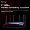Synology RT6600ax - Tri-Band 4x4 160MHz Wi-Fi router, 2.5Gbps Ethernet, VLAN segmentation, Multiple SSIDs, parental controls, Threat Prevention, VPN (US Version) view 2