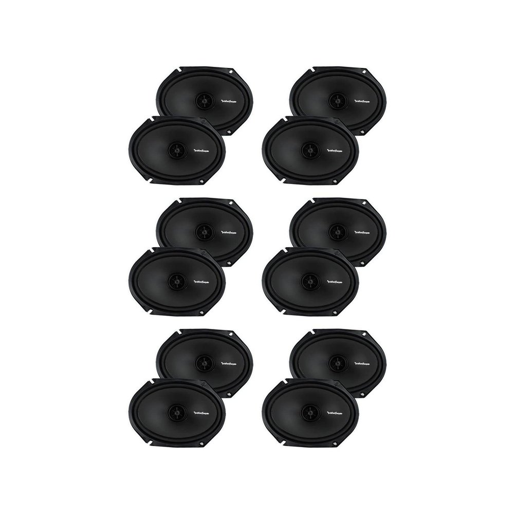 6x8" 110W 2 Way ccar Coaxial Speakers Stereo (6 Pack)