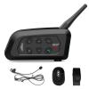 EJEAS V4C Plus Professional Football Intercom, Bluetooth 5.1 Headset with Noise Reduction/Waterproof/FM Radio/Armband for 4 Referees Group Communication (1PC) view 1