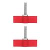 BGNing M5 Threading Rotating Knob, Adjustable Thumb Lever Screw, T Handle Wrench Adapter for SLR Camera Tripod (M5*20 T Type Red Iron nickel) view 1