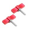 BGNing M5 Threading Rotating Knob, Adjustable Thumb Lever Screw, T Handle Wrench Adapter for SLR Camera Tripod (M5*20 T Type Red Iron nickel) view 4