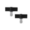 BGNing M5 Threading Rotating Knob, Adjustable Thumb Lever Screw, T Handle Wrench Adapter for SLR Camera Tripod (3/8 * 14 T7MM Type Black 2pcs) view 3
