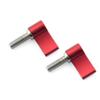 BGNing M5 Threading Rotating Knob, Adjustable Thumb Lever Screw, T Handle Wrench Adapter for SLR Camera Tripod (M6*17 L Type Red 2pcs) view 2
